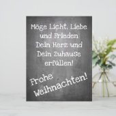 Kerstmotief in chalkboardstijl - XMAS (Staand voorkant)