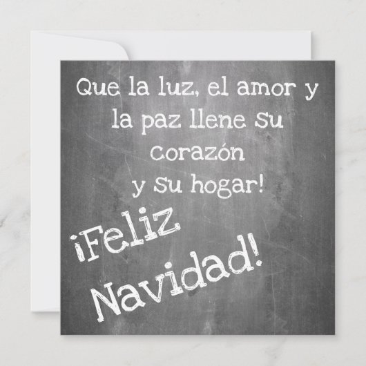 Kerstmotief in chalkboardstijl - XMAS (Voorkant)