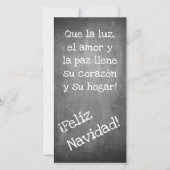 Kerstmotief in chalkboardstijl - XMAS (Voorkant)