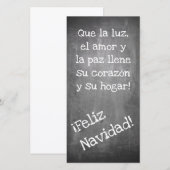 Kerstmotief in chalkboardstijl - XMAS (Voorkant / Achterkant)