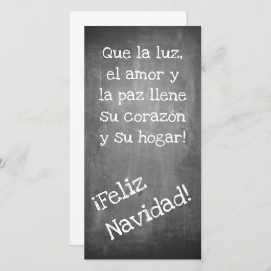 Kerstmotief in chalkboardstijl - XMAS (Voorkant / Achterkant)