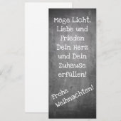 Kerstmotief in chalkboardstijl - XMAS (Voorkant / Achterkant)