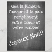 Kerstmotief in chalkboardstijl - XMAS (Voorkant)