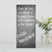 Kerstmotief in chalkboardstijl - XMAS (Staand voorkant)