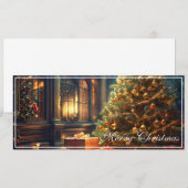 Kerstmotief met cadeaus onder de kerstboom (Voorkant / Achterkant)