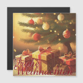 Kerstmotief met cadeaus onder de kerstboom 37016 (Voorkant / Achterkant)
