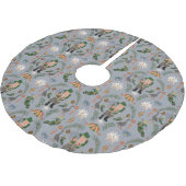 Kerstmotieven Belsnickel en Pennsylvania Kerstboom Rok (Gekanteld)