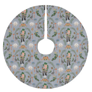 Kerstmotieven Belsnickel en Pennsylvania Kerstboom Rok