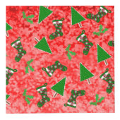 Kerstmotieven Vakantiedesign Kubus (Voorkant)