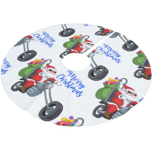 kerstmotor santa kerstboom rok (Gekanteld)