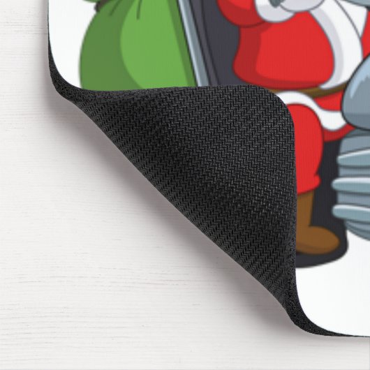 kerstmotor santa muismat (Hoek)