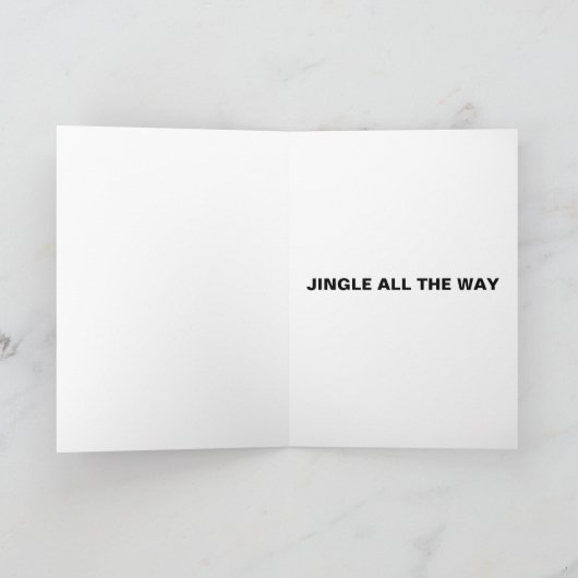 KERSTMOTORFIETS MEISJE KAARTEN (Binnen)