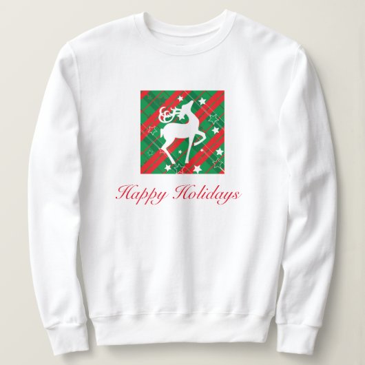 kerstmouwen trui (Design voorkant)