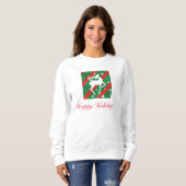 kerstmouwen trui (Voorkant volledig)