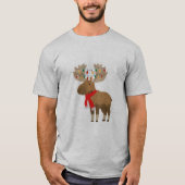 Kerstmouwshirt T-shirt (Voorkant)
