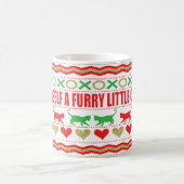 Kerstmug 330 ml "Kattenmug Harige Kerst" Koffiemok (Center)
