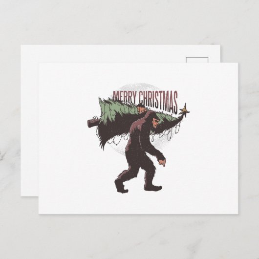 kerstmug briefkaart (Voorkant / Achterkant)