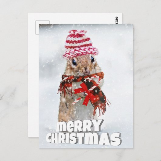 kerstmug briefkaart (Voorkant / Achterkant)