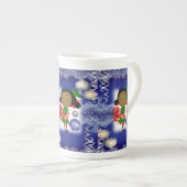 Kerstmug, Elf Porselein Kop (Voorkant rechts)