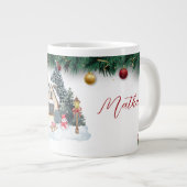 Kerstmug Grote Koffiekop (Voorkant rechts)