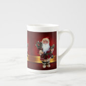 Kerstmug, Kerstman Porselein Kop (Rechts)