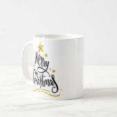 Kerstmug Koffiemok (Voorkant links)
