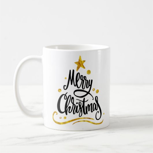 Kerstmug Koffiemok (Links)
