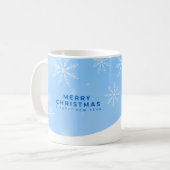 Kerstmug Koffiemok (Voorkant links)