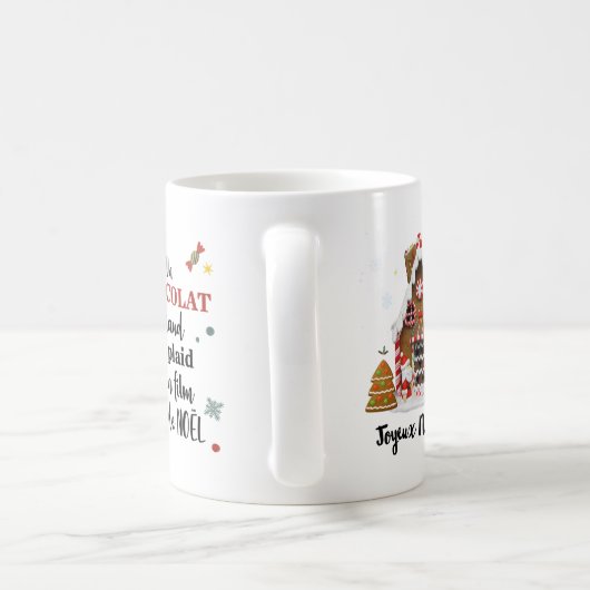 Kerstmug Koffiemok (Handvat)
