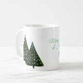 Kerstmug Koffiemok (Voorkant links)