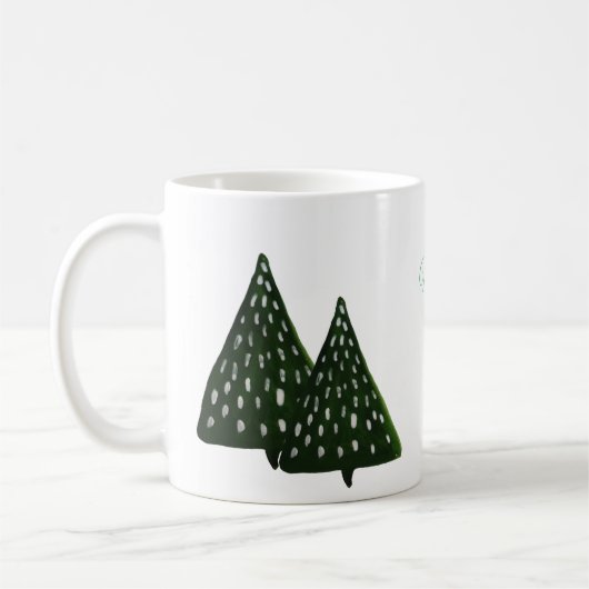 Kerstmug Koffiemok (Links)