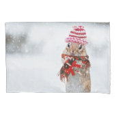 kerstmug kussensloop (Voorkant-Links)