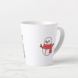 Kerstmug Latte Mok