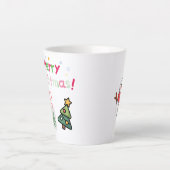 Kerstmug Latte Mok (Voorkant)