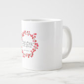 Kerstmug Mattheüs 5:3 Grote Koffiekop (Voorkant rechts)