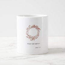 Kerstmug met Bijbelvers Lukas 2:14