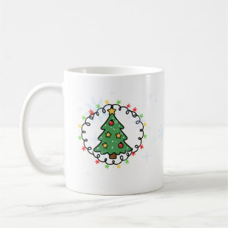 Kerstmug met een gezellige sfeer koffiemok