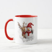 Kerstmug met een gezellige sfeer mok (Links)
