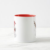 Kerstmug met een gezellige sfeer mok (Midden)