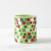 Kerstmug met feestelijke decoratie mok (Midden)