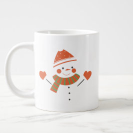 Kerstmug met Hulst – Evergreen Holiday Cocoa & Co Grote Koffiekop