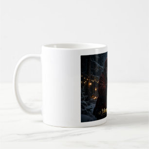 Kerstmug met Kerstman & Rendieren Koffiemok