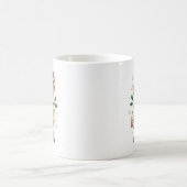 Kerstmug met leuk elfje van de Kerstman Koffiemok (Center)
