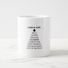 Kerstmug met Namen van Jezus Grote Koffiekop