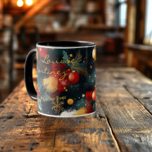 Kerstmug met op maat gemaakte artistieke ontwerpen
