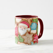 Kerstmug met Peperkoekjes Mok (Voorkant rechts)