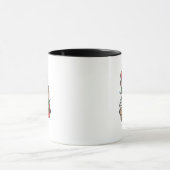 Kerstmug met poes mok (Midden)