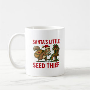 Kerstmug met Sinterklaas' kleine zaaddief grappig Koffiemok