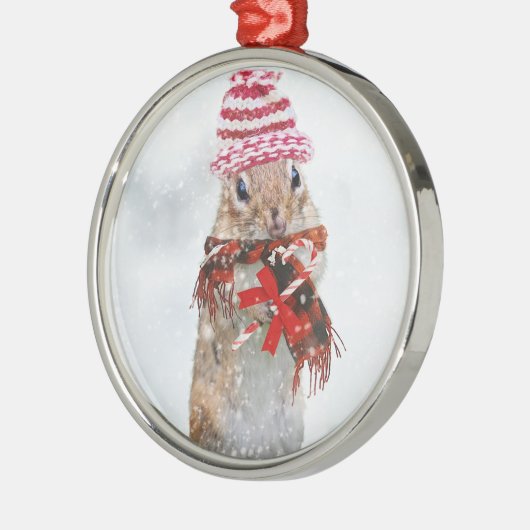 kerstmug metalen ornament (Links)