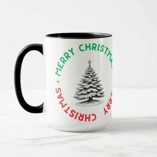 Kerstmug Mok (Links)